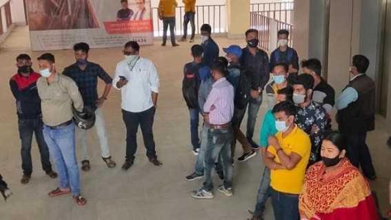 Job Lollipops ahead of 2023 Poll : Amid Job Recruitment Announcements, No Hope for Unemployed Youths as Tripura Govt doing ‘Time Pass’ in Non-Election Seasons Job Lollipops ahead of 2023 Poll : Amid Job Recruitment Announcements, No Hope for Unemployed Youths as Tripura Govt doing ‘Time Pass’ in Non-Election Seasons